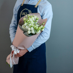 Букет лизиантусов Нежный