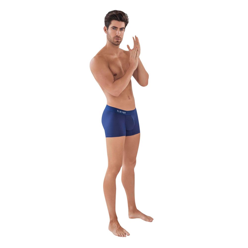 Мужские трусы боксеры темно-синие Clever CLASSIC MATCH BOXER 088008