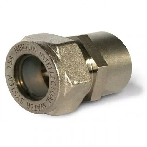 Муфта 20А*3/4" вн. Никель