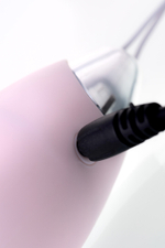 Вибропуля и вибронасадка на палец Vita пудровые 8,5 и 8 см