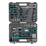 Набор инструментов, 1/4", 1/2", CrV, 120 зубьев, 76 предметов Gross