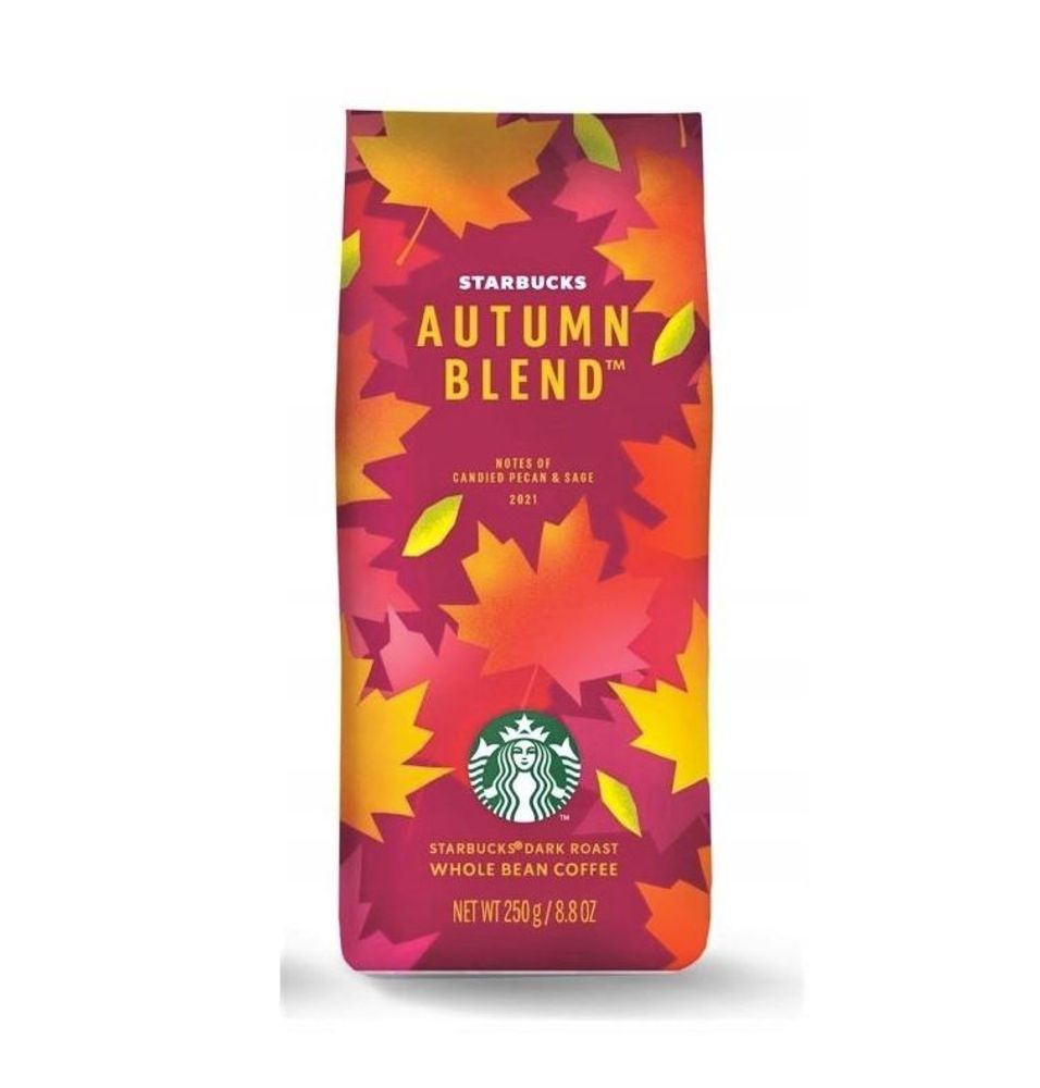 Лимитированный кофе в зернах Starbucks Autumn Blend 250 г