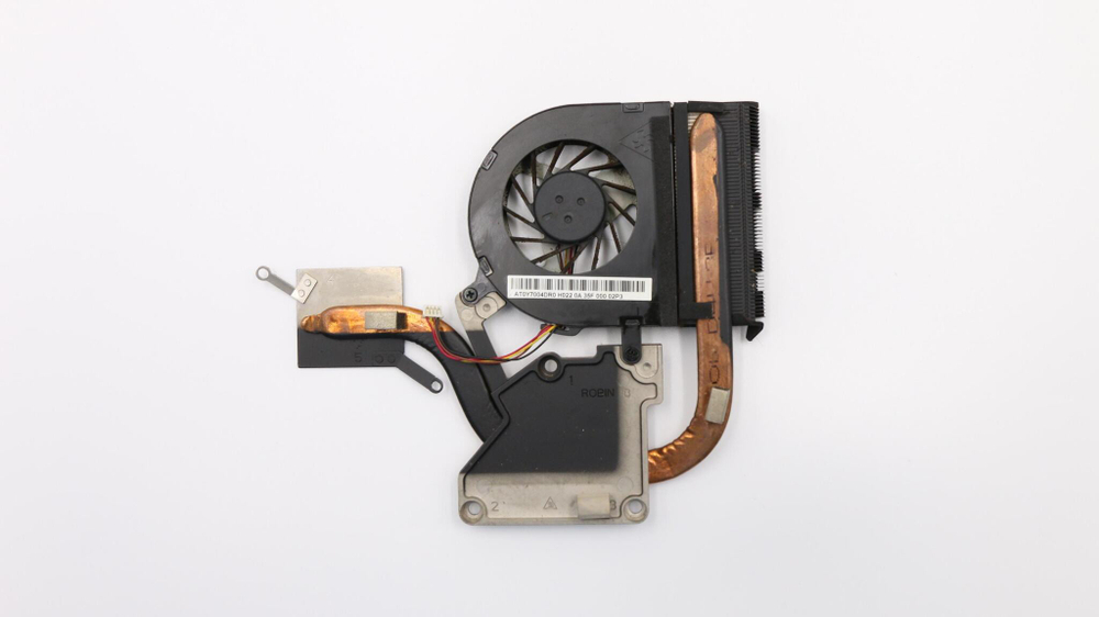 Радиатор с вентилятором для ноутбука Lenovo IdeaPad G505 (90203281), оригинал