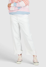 Джинсы MARC AUREL 1744 белый трубы