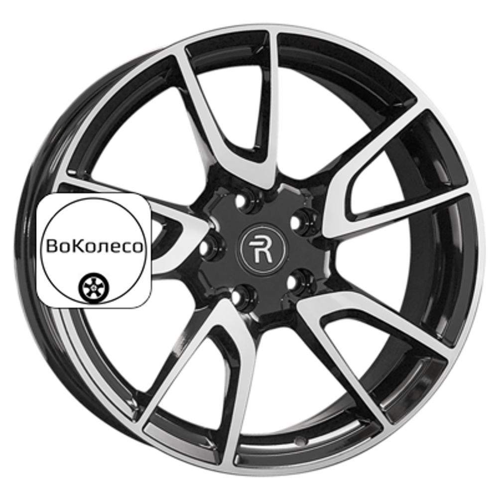 8x18/5x114,3 ET33 D67,1 LX187(FA) BKF (конус, C570) Replay