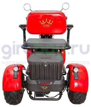 Электротрицикл IKINGI T3 Pro MAX 1000W (60V/30Ah) - Красный фото №15
