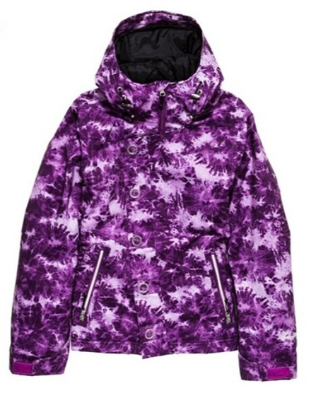 Куртка BETTYRIDES Dynasty Nikki Jacket PURPLE TIE DYE
