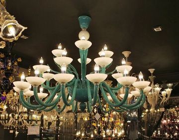 murano chandelier  12-01  by Arlecchino Arts ( HK)
