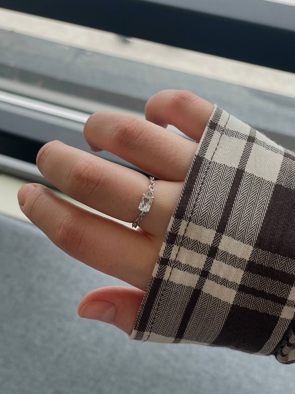 Кольцо-цепочка Radiant