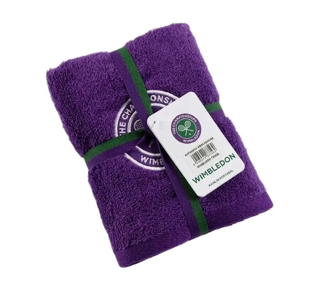 Теннисное полотенце Wimbledon Guest - purple