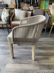 Плетеный стул Flores, массив акации