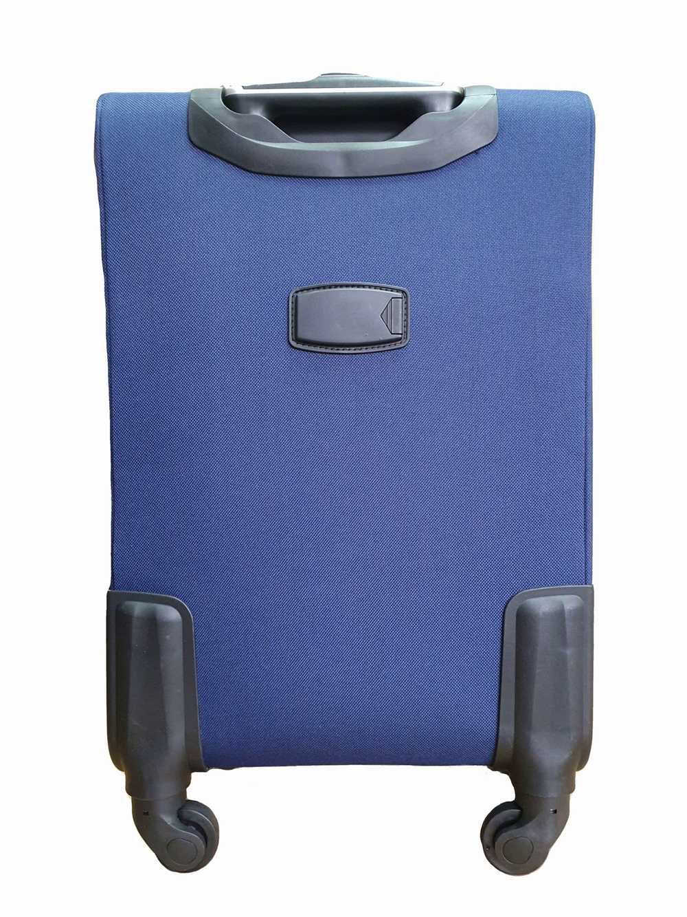 Чемодан на колесах тканевый L’case Barcelona размера S+ (58х38х26 (+5) см), объем 47.5 литров, вес 3 кг, Синий