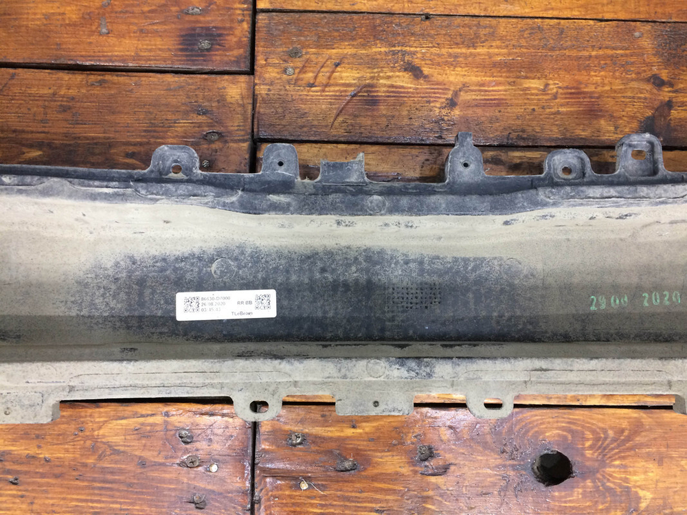 Усилитель заднего бампера Hyundai Tucson 3 (TL) 15-21 Б/У Оригинал 86630d7000