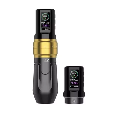 Беспроводная тату машинка EZ P3 Pro Black/Golden