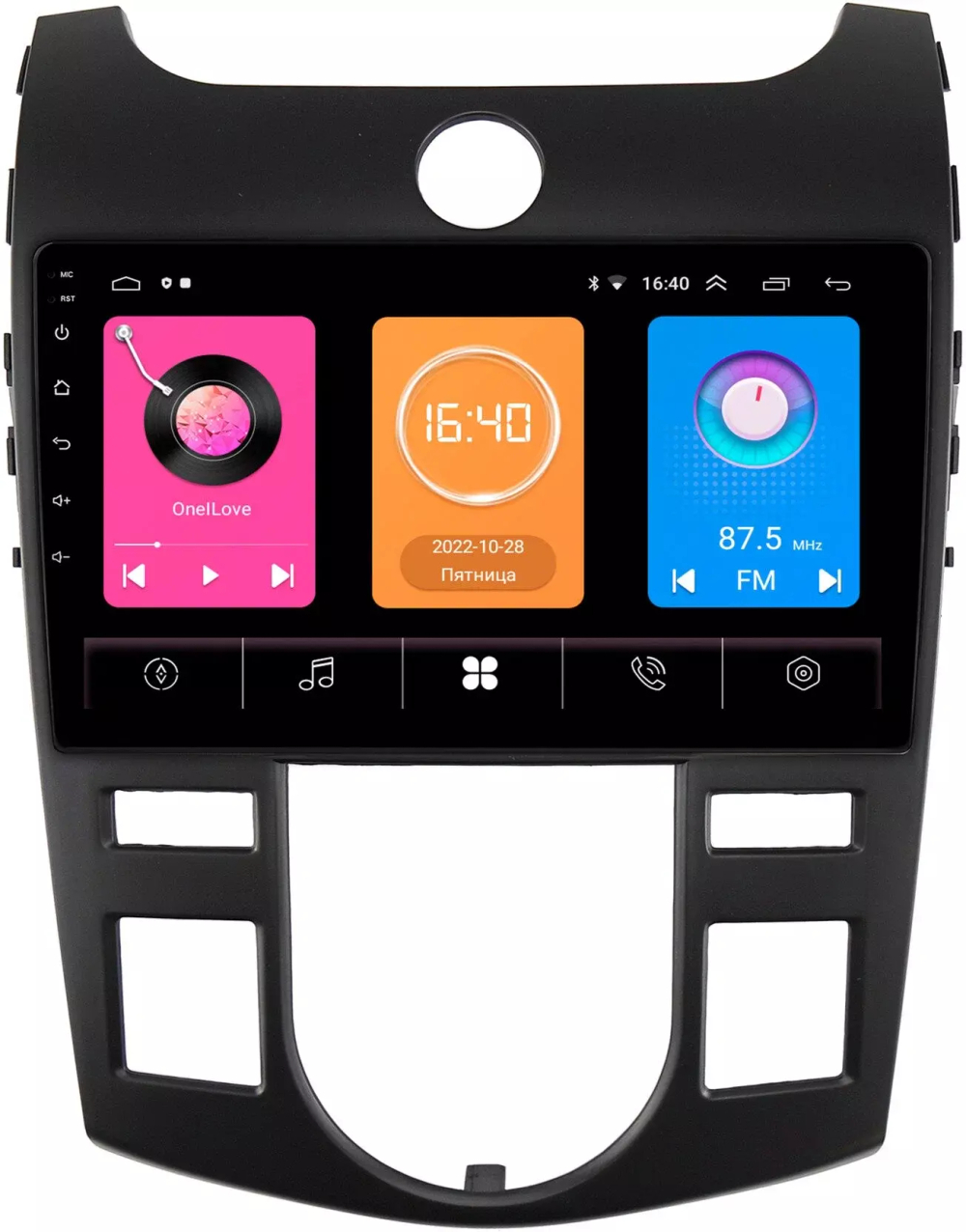 Магнитола для KIA Cerato 2 2008-2013 (климат) - OEM GT9-413 на Android 10, 2ГБ-16ГБ