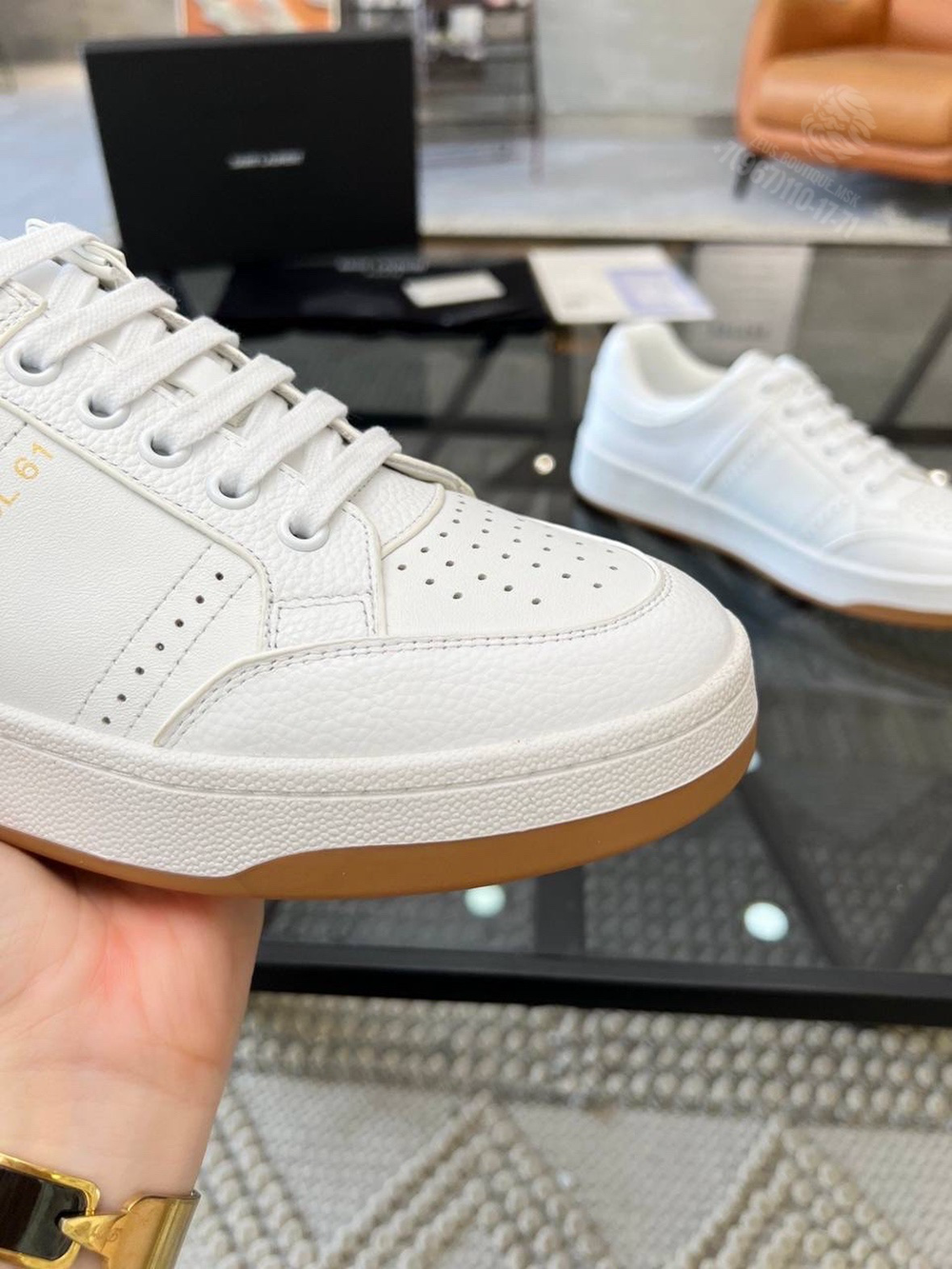 Кеды Saint Laurent