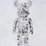 Дизайнерские игрушки BE@RBRICK 1000% A Ver 70cm, 2532355-609622456