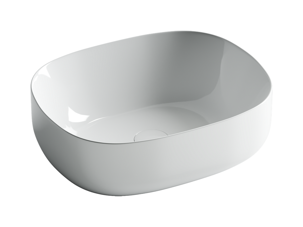 Умывальник чаша накладная овальная Element 460x350x155мм