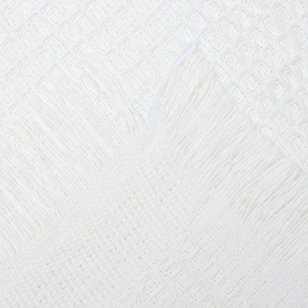 Плед Вафельный130*180см , цв.молочный,80%хлопок, 20% п/э