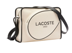 Сумка спортивная Lacoste Unisex Heritage Canvas Shoulder - Бежевый