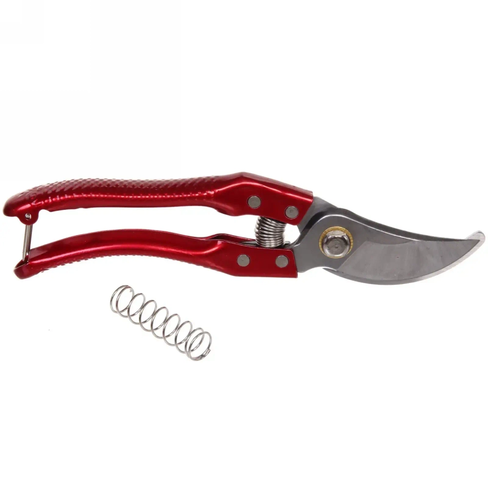 Секатор плоскостной 8» (20см) «Master» металлические ручки ДоброСад