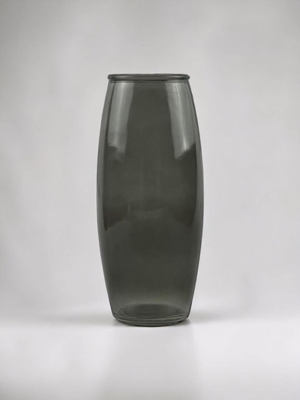 Ваза бочка Ellipsoid "ShadoW" (Дым)
