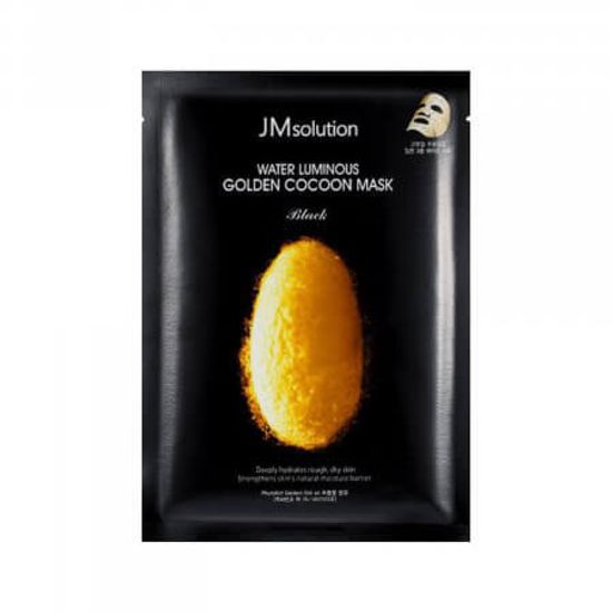 JMsolution Тканевая маска с протеинами кокона золотого шелкопряда - Water Luminous Golden Cocoon Mask 30 мл