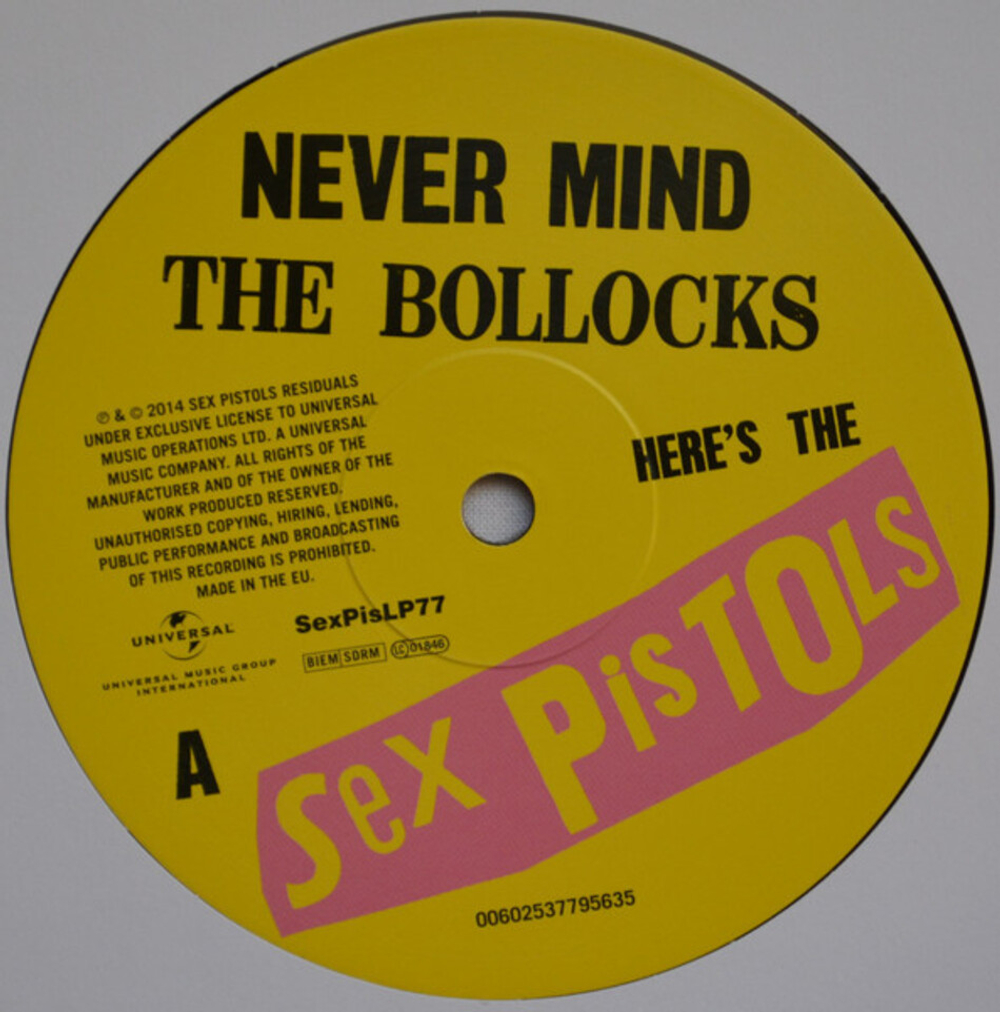 Sex Pistols / Never Mind The Bollocks, Here's The Sex Pistols (LP)