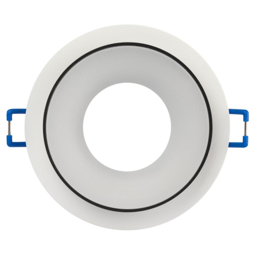 Светильник встраиваемый декоративный ЭРА DK95 WH под лампу MR16 GU5.3 белый | Декоративные встраиваемые светильники