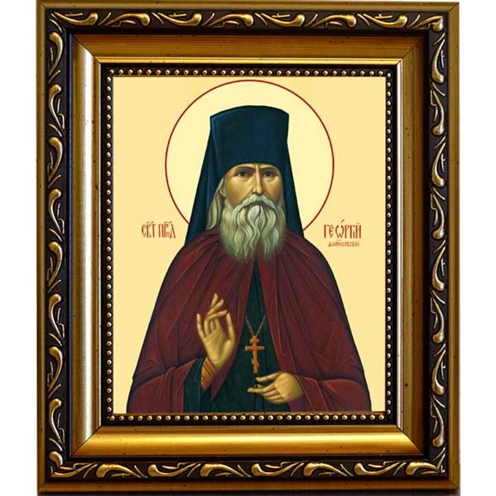 Георгий (Лавров), Даниловский Преподобноисповедник. Икона на холсте.