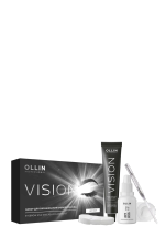 Ollin Vision Крем-краска для бровей и ресниц, Черный, набор