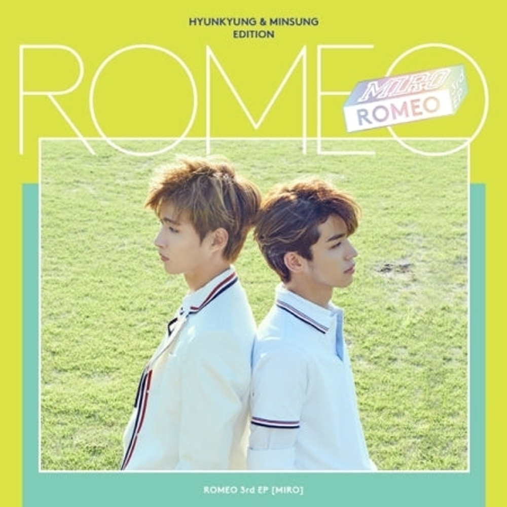Альбом ROMEO - MIRO 3rd Mini Album HYUNKYUNG MINSUNG Edition