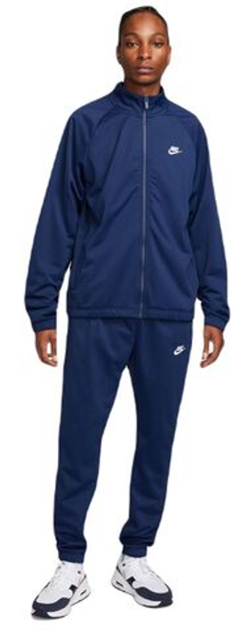 Мужской теннисный костюм Nike Club Sportswear Sport Casual Track Suit - небесный