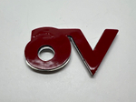 V6 / Логотип (шильдик, надпись, эмблема) "V6" для крышки багажника / решетки радиатора / капота (1 шт.)