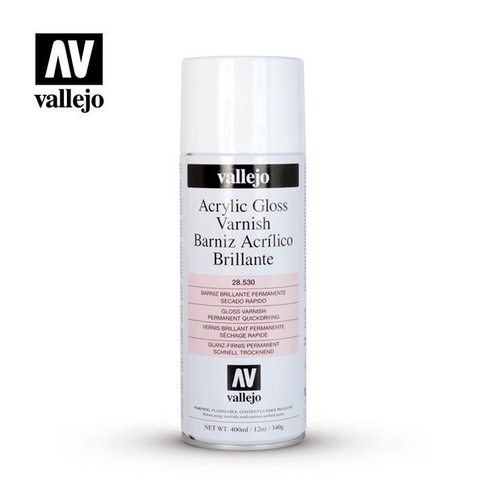 AEROSOL GLOSS VARNISH 530-400ML.