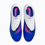 Футбольные бутсы Nike Phantom 6 High Academy FG/MG racer blue/white/pink blast