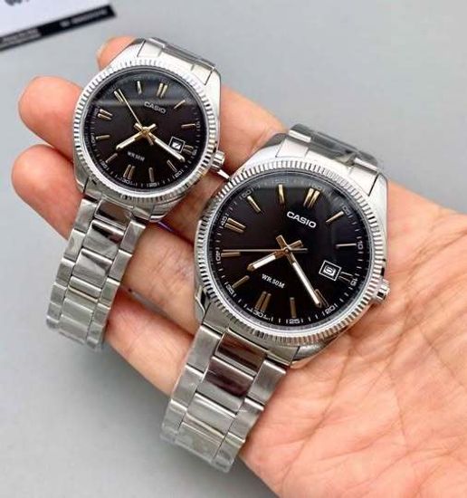 Парные часы Casio Standard: MTP-1302D-1A2 и LTP-1302D-1A2