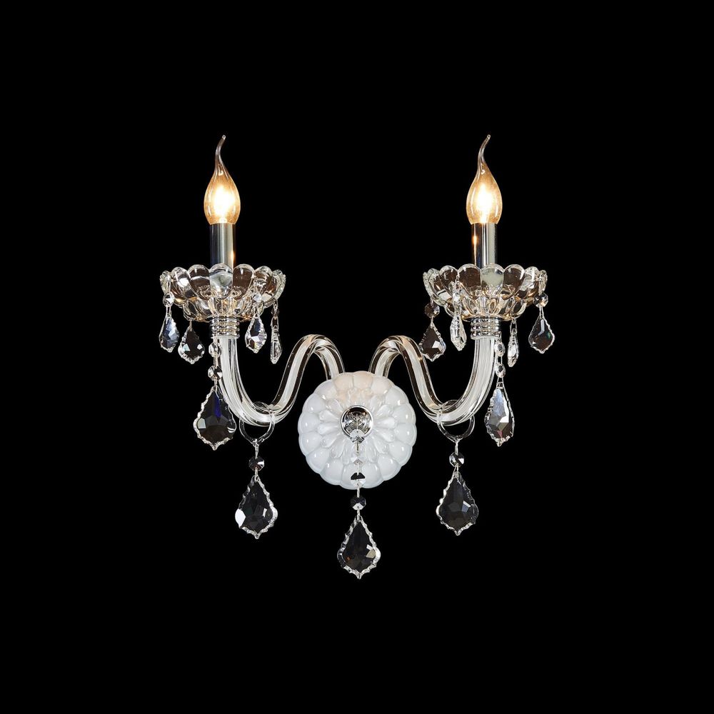 Citilux Финка CL353321 Бра стеклянное Белое