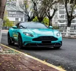Карбоновая губа переднего бампера для ASTON MARTIN DB11 2016+ Астон Мартин Аэродинамический обвес