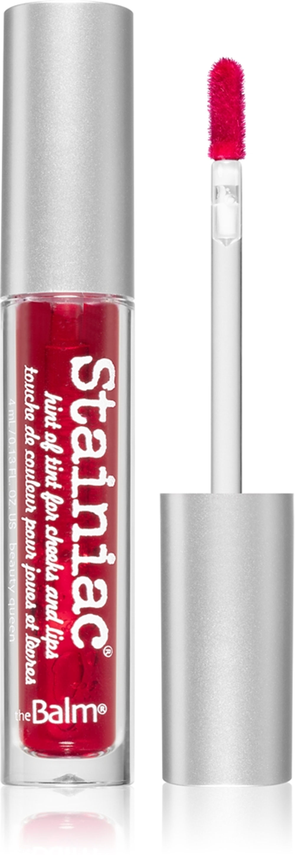 theBalm Stainiac Lip And Cheek Stain - Многофункциональный косметический продукт для макияжа губ и щек оттенок Beauty Queen, 4 ml