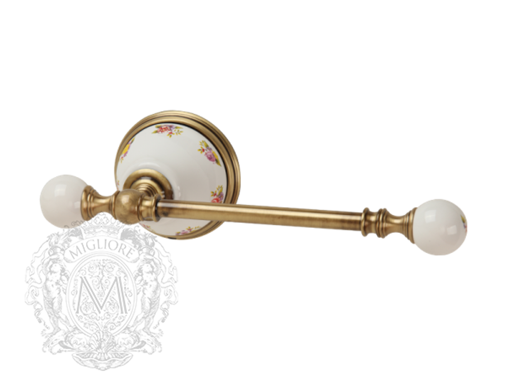 Бумагодержатель открытый Migliore Provance ML.PRO-60.505 керамика с декором