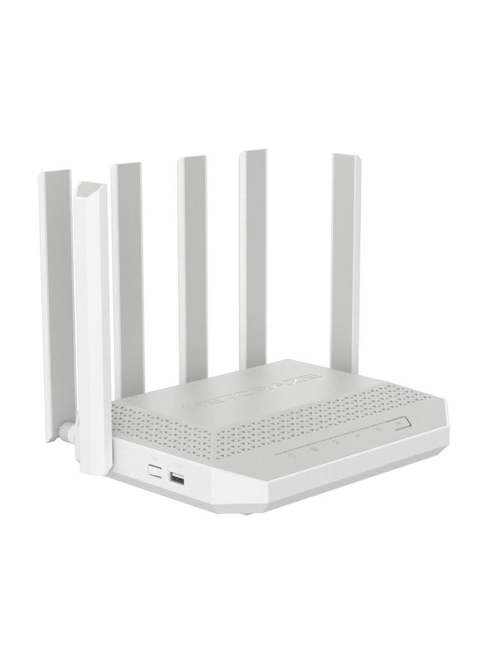 Мультигигабитный интернет-центр Netcraze Hero 5G (NC-4110) с модемом 5G, двумя слотами для SIM-карт, Mesh Wi-Fi 6 AX3000, Smart-коммутатором 12.5G и 41G, многофункциональными портами USB 3.0 и 2.0