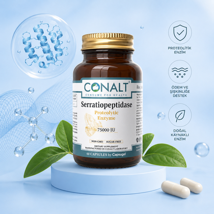 CONALT Serratiopeptidase 75 000 IU - услуга доставки из Турции