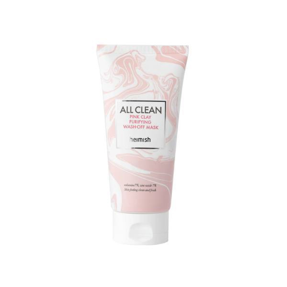 Маска Heimish All clean Pink Clay Purifying wash off mask 150гр