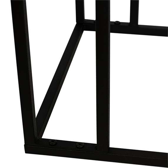 Стол придиванный BeautyStyle 30 дуб шоле коричневый/черный