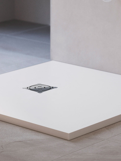 Душевой поддон квадратный RGW ST-W Белый (1000x1000)