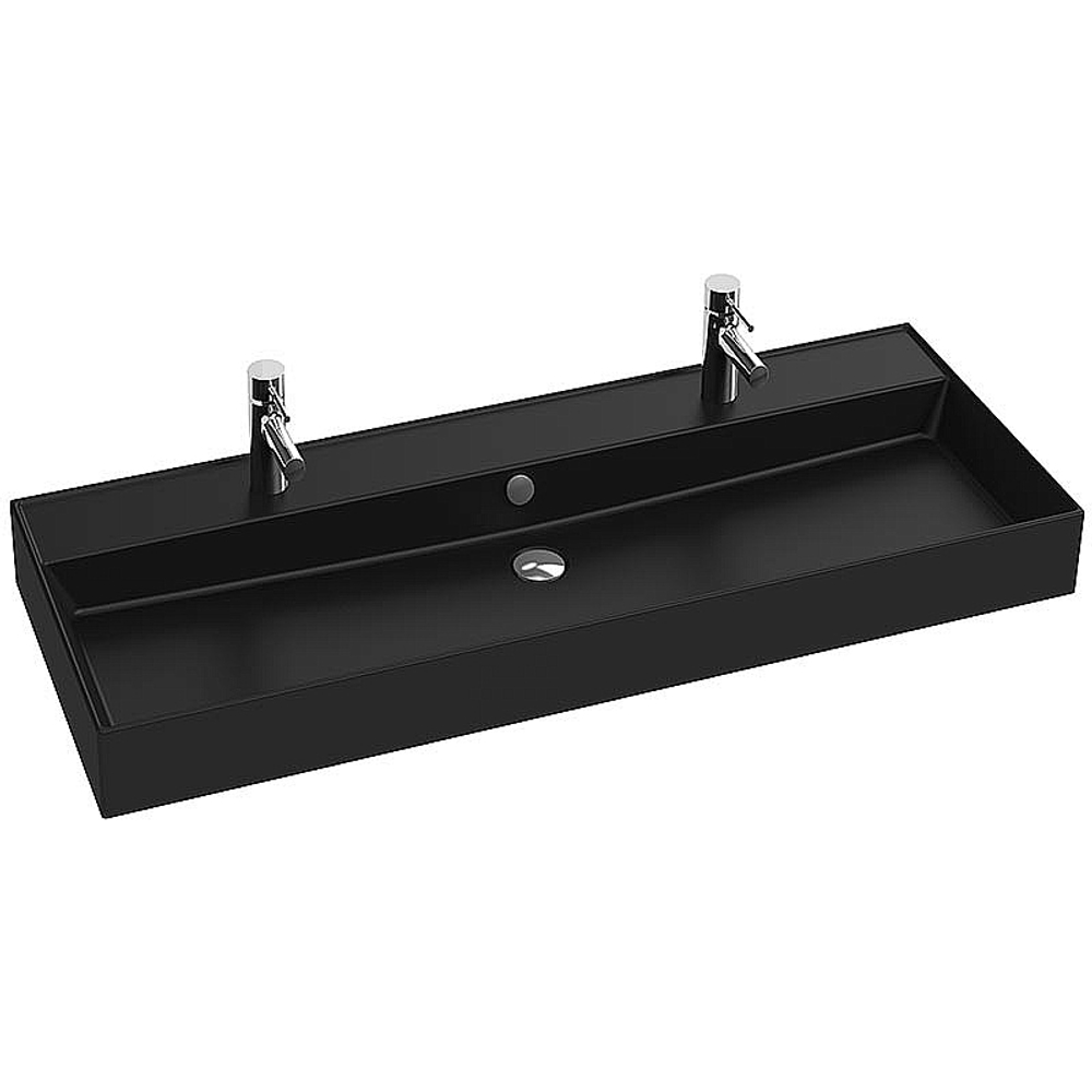 Раковина Jacob Delafon Vivienne EXBK112-NGM 120 матовая черная