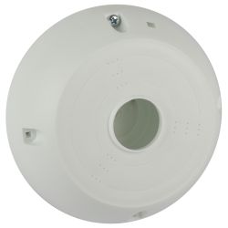 Коробка монтажная ЭРА KOR-MV-131-41.5-W-55 для камер видеонаблюдения белая 131х41,5мм IP55 | Коробки монтажные для камер видеонаблюдения