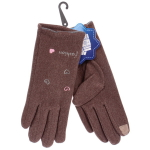 Перчатки женские «Manhattan», классика, утепленные иск. мех, микс 5 цветов, размер универсальный 23*8,5см.