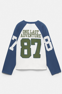 PULL&BEAR Футболка "Stranger Things ", синий